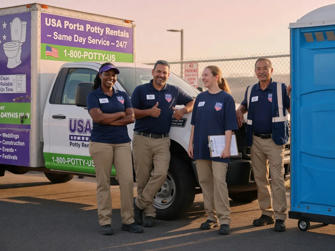 Porta Potty Rental company in East Petersburg, PA